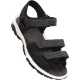 Mountain Warehouse Sandalen met 3 drukknopen voor kinderen/Kinderen (Zwart)
