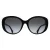 Ralph by Ralph Lauren RA5335U 50018G glanzend zwart gradiënt grijs zonnebril