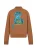 Piton Logo Geborstelde Biologische Sweatshirt