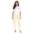 PJ Salvage Dames/Dames Basics Modal T-shirt met grafische print (Gebroken wit)
