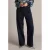 Yest wide leg broek – donkerblauw