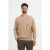 Merso Merino V Neck100% Merino Sahara Sand