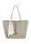 Usha Shopper  taupe / wit
