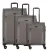 D&N Kofferset ‘Travel Line 9704’  grijs