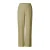 Base Level wide leg regular waist casual broek groen