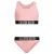 Calvin Klein crop bikini roze