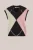 WE Fashion – Dames gebreide spencer van wolmix met ruit – Regular fit – Donkerbruin –