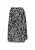 usha BLACK LABEL Rok ‘Festival’  zwart / wit