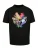 Mister Tee Shirt ‘Coral’  gemengde kleuren / zwart