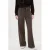 Mango low waist wide leg jeans bruin