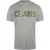 Cavalli Class Levendig Bloemenlogo Grijs T-shirt