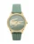 LACOSTE Analoog horloge ‘Crocodelle’  goud / groen