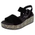Remonte Sandaaltjes Elisabeth Hurley-Collection Sleehak, zomerschoen, bandjessandaal en bekleed plateau