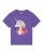 Watapparel Shirt ‘ Flash, the unicorn ‘  lila / gemengde kleuren