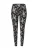 Urban Classics Leggings  zwart / wit