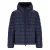 Diesel Effen capuchonjas heren (Marineblauw)