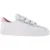 Superga Unisex 2870 Sport Club S Leather 3 Touch Fastening Trainers voor volwassenen (Wit/Lichtroze)