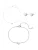 Hey Happiness Sieraden set ‘Pure Love’  zilver