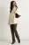 Off-white oversized gebreide trui met col