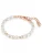 Lulu & Jane Armband  rose-goud / wit
