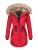 Navahoo Dames Winterjas Bombi – Premium Collectie met Afneembare Bontkraag
