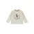 Dirkje aansluitende longsleeve met print – wit