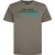 Petrol Industries – Heren Plus Size Artwork T-shirt Rockport – Groen