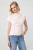 TRENDYOLMİLLA Dames Roze Effen Lang Getailleerd Blouses