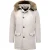 Enos Winterjas parka met grote echte bontkraag beige