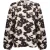 Geisha blouse flowers 53755-20 0 wool white/bla