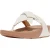 Fit Flop Dames Lulu Geknoopte Leren Sandalen (Wit)
