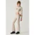Flared legging met hoge taille
