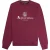 Aquascutum Active Big Logo Crew Neck Cordovan Red Sweatshirt