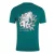 Cavalli Class Tiger Floral Logo Groen T-shirt