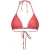 Malelions Women Tara Monogram Bikini Top | Coral/Pink