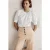 Boden Broderie Cut-out Detail Top Wht