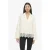 VILA blouse met kant ecru