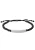 FOSSIL Armband  zwart / zilver