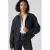 Levi’s geruite spijkerjas – donkerblauw