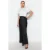 TRENDYOLMİLLA Dames Zwart Effen Maxi Kokerrok- rok Kokerrok- rok Rokken