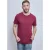X-Name heren t-shirt donkerrood zachte stof italianstyle