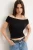 TRENDYOLMİLLA Dames Zwart Effen Mouwloos Getailleerd Blouses