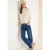 Cecil Dames Trui met gebreid detail in Beige