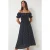 Bloemen Viscose Midi Jurk