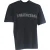 Balenciaga Logo Print Stencil Type T-Shirt in Zwart Katoen