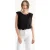 Ronde Hals Rauwe Rand Mouwloos Tanktop
