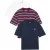Lyle & Scott Striped 3 Pack Relaxed T-shirt Navy Stripe/white/navy