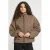 ICHI geruite jacket – bruin