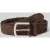 MONTI Riem van leer in vlechtlook model ‘Vancouver’