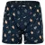 Happy Shorts Wijde Kerst Boxershort Heren Gingerbread Blauw –